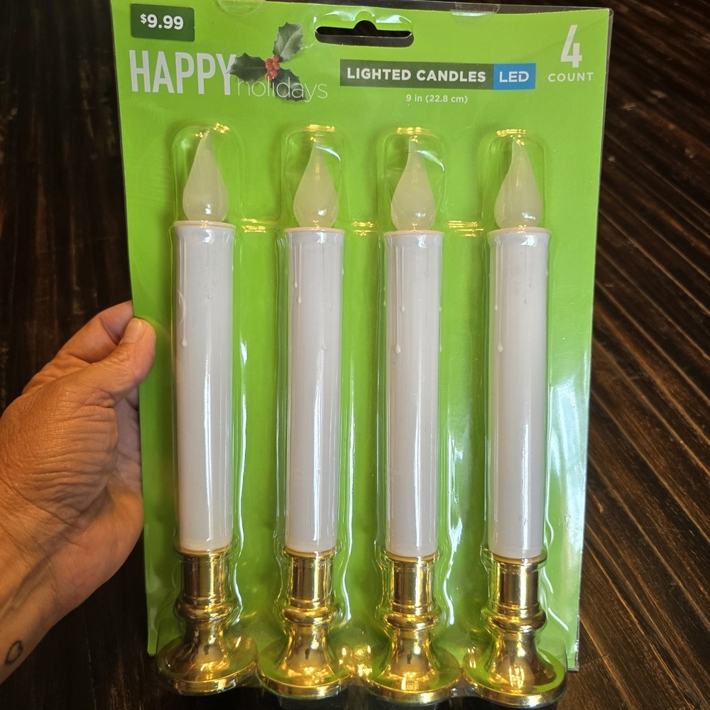 Led Candles Set Of 4 Battery Powered 2015